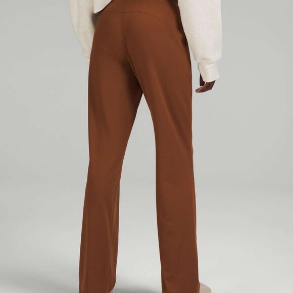 Lululemon Ready to Rulu Straight-Leg High-Rise Pant Roasted Brown, Size 2 - Picture 2 of 6